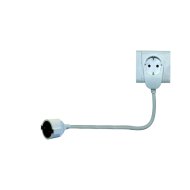 LENGŐ HOSSZABBÍTÓ FEHÉR POWERSPLIT 3M H05VVF3X1,5MM2 MAX.3500W(284010)