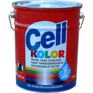 CELLKOLOR ZOMÁNCFESTÉK 5L SÖTÉTBARNA SELYEMFÉNYŰ