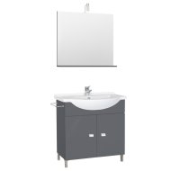 MOON ANTHRACITE 67 KOMPLETT FÜRDŐSZOBABÚTOR