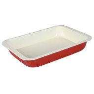 TEPSI KERÁMIA BEVONATTAL PIROS 36,5X24,5CM "AM-FF"