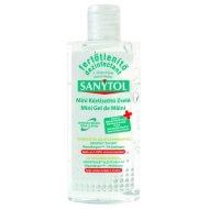 SANYTOL FERTŐTLENÍTŐ MINI GÉL 75ML HÁRMAS HATÁSÚ FORMULA