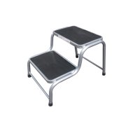 FELLÉPŐ 2 LÉPCSŐS ACÉL 63X44X41,5CM 3,7KG, MAX. TERHELHETŐSÉG:150KG