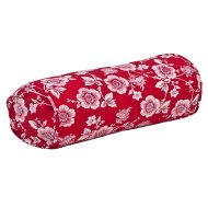 HENGERPÁRNA 35*15CM VIRÁGOS- 2 SZÍN ˝GARDEN˝ MOSHATÓ HUZAT 100% PAMUT