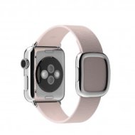 Apple - 38 mm-es világos rózsaszín szíj modern csattal – kicsi