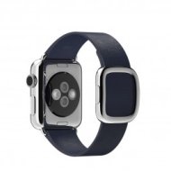 Apple - 38 mm-es éjkék szíj modern csattal - nagy