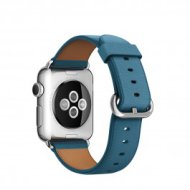 Apple - 38 mm-es tengerkék klasszikus csatos bőrszíj