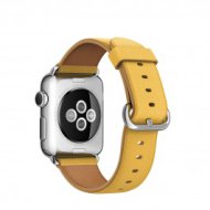 Apple - 38 mm-es körömvirágszínű klasszikus csatos bőrszíj