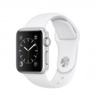 Apple Watch Series 1 - 38 mm-es, ezüst színű alumíniumtok fehér sportszíjjal