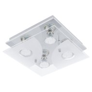 CABI LED MENNYEZETI LÁMPA GU10 3W 4*3W 4*200LM 3000K KRÓM/SZATÉN
