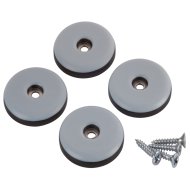 CSAVAROZHATÓ PADLÓVÉDŐ ÁTMÉRŐ 38MM SZÜRKE, 4 DB-OS