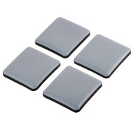 ÖNTAPADÓS PADLÓVÉDŐ ÁTMÉRŐ 50X50MM SZÜRKE, 4 DB-OS