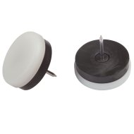 BEÜTHETŐ MŰANYAG PADLÓVÉDŐ ÁTMÉRŐ 30MM FEHÉR 4 DB-OS