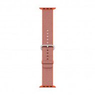 Apple - 38 mm-es, asztronarancs–antracit színű szőtt műanyag szíj