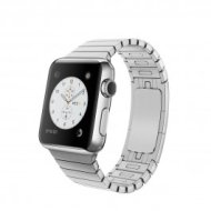 Apple Watch - 38 mm-es, rozsdamentes acél tok láncszemes fémszíjjal