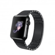 Apple Watch - 38 mm-es, rozsdamentes acél asztrofekete tok asztrofekete láncszemes fémszíjjal