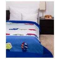 ÁGYTAKARÓ 140X240CM AUTÓS 50% PAMUT - 50% POLIÉSZTER