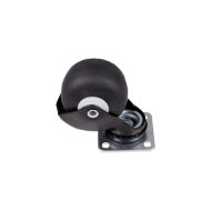 BÚTORGÖRGÖ 141.050N TALPAS 50MM 45KG FEKETE FÉM-GUMI