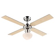 MENNYEZETI VENTILÁTOR 1XE27 60W METAL KRÓM,MDF GRAFIT/JUHAR Outlet