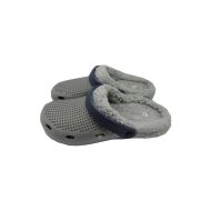 FÉRFI BÉLELT KLUMPA 41-46-IG, SZÜRKE SZÍNŰ, TEXTIL