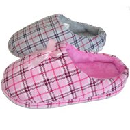 GYEREK HÁZIPAPUCS, SZÜRKE-PINK TEXTIL, 30-35-IG