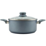 LÁBAS IRON LINE 5,5L FEDŐVEL 27CM TAPADÁSMENTES BEVONATTAL