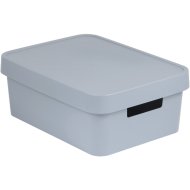 INFINITY DOBOZ TETŐVEL 11L SZÜRKE 13,8X27X36,3CM