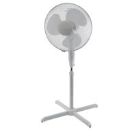 ÁLLÓ VENTILÁTOR 40CM 45W FEHÉR MAGASSÁG:MAX.135CM,3SEBESSÉGFOKOZAT