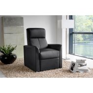 RUTH TV FOTEL FEKETE MŰBŐR 76X89/169X104 CM Outlet