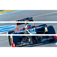 FALMATRICA 3 RÉSZES 200X130CM KIMI RAIKKONEN, LOTUS RENAULT 2012