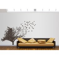FALMATRICA VÁGOTT 279X200CM MADÁRFA SZÜRKE
