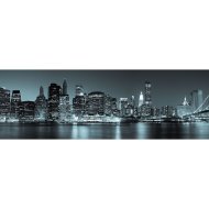 VÁSZONKÉP PANORÁMA 150X50CM PANORÁMA KILÁTÁS NEW YORK-RA