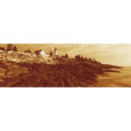 VÁSZONKÉP PANORÁMA 150X50CM VILÁGÍTÓTORONY PEMAQUID POINT