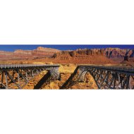 VÁSZONKÉP PANORÁMA 120X40CM A PÁRHUZAMOSOK A VÉGTELENBE