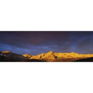 VÁSZONKÉP PANORÁMA 90X30CM A SNEFFELS HEGYSÉG NAPKELTEKOR