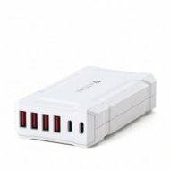 Satechi - 6-Port Multi-Port 60W-os USB asztali töltőállomás - Fehér