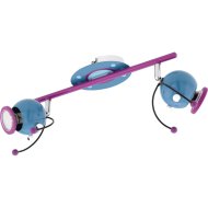 LAIA1 GU10LED MENNY.L 2X3W 480LM 36X9,5CM ACÉL SZÍNES