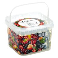 GYÜM. VÖDÖR 21X21X16CM, BENNE 12 DB 116ML-ES BEFŐTTES ÜVEG TETŐVEL