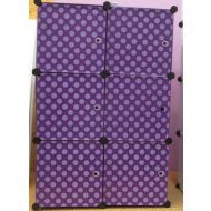 VARIÁLHATÓ ELEMES BÚTORCSALÁD 6AJTÓ "LILA" SZETT ELEMEK 35X35CM(307221) Outlet