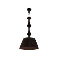 FABIO FÜGGESZTÉK 1X60W E27 BARNA TEXTIL Outlet