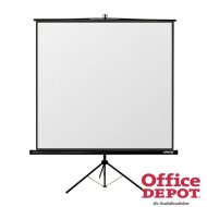 Reflecta Crystal-Line Tripod 1:1 180cm×180cm hordozható 3 lábú állványos vetítővászon