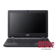 Acer TravelMate TMB117-M-P1WM 11,6"/ Intel Pentium N3710 1,6GHz/4GB/256GB/fekete notebook