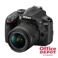 Nikon D3400 + AF-P 18–55VR fekete digitális tükörreflexes fényképezőgép kit