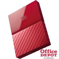 Western Digital My Passport WDBYNN0010BRD 2,5" 1TB USB3.0 piros külső winchester