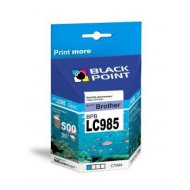 Black Point patron BPBLC985XLC (Brother LC985C) kék