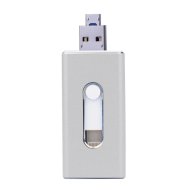 Quazar iStorer 32 GB külső memória iPhone-hoz és iPad-hez, ezüst