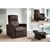 RUTH TV FOTEL BARNA MŰBŐR 76X89/169X104 CM Outlet