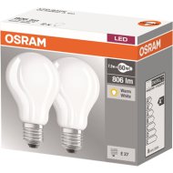 BASE KÖRTE ÜVEG LED FÉNYFORRÁS E27 7,2W 806LM MATT 2DB
