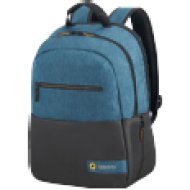 Laptbackp fekete - kék 15" notebook hátizsák