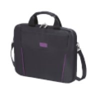 D31000 Slim case base fekete - lila 14-15,6" notebook táska