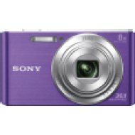 DSC-W830 lila digitális fényképezőgép + 16GB memóriakártya + Tok